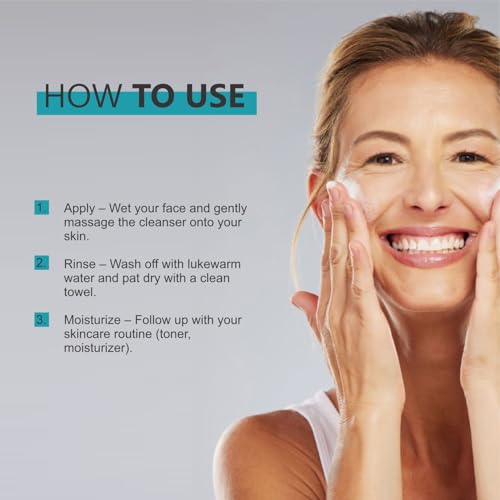 SUN COAST SCIENCES - Hydrate + Restore Total Face Cleanser, Vitamina B, Hydrating Facial Cleanser With Niacinamide for All Skin Types - 4 fl oz