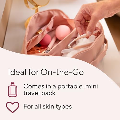 Finishing Touch Flawless DermaPlane Travel Pack Facial Exfoliator & Hair Remover (Pack of 2)