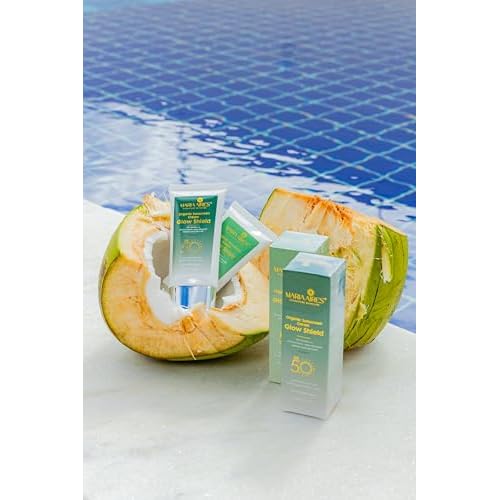 Glow Shield Organic Tinted Sunscreen SPF 50-50ml (Natural)
