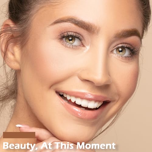 2PCS Microblading Eyebrow Pencil with Brush, 2-In-1 Dual-Ended Waterproof Eyebrow Pen with 4-Fork-Tip & Ultra-Precise-Tip for Hair-Like Natural Eyebrow Makeup, Eye Brow Pencils for Women -Light Brown