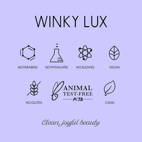 Winky Lux Rainbow Tri-Color Tinted Lip Balm ? Hydrating Lip Care with Jojoba Oil & Vitamin E, Sheer Pink Tint, Moisturizes and Softens Dry Lips