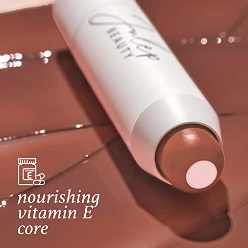 Julep The Perfect Pair 2pc Set: It's Balm Tinted Lip Balm, Roasted Peach and With a Trace Retractable Creamy Long-Lasting Lip Liner, Cashmere Cardi