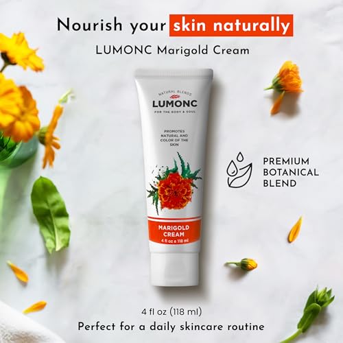 Calendula Cream, Gentle Marigold Cream with Botanical Extracts for Daily Care (4 fl oz/118ml)