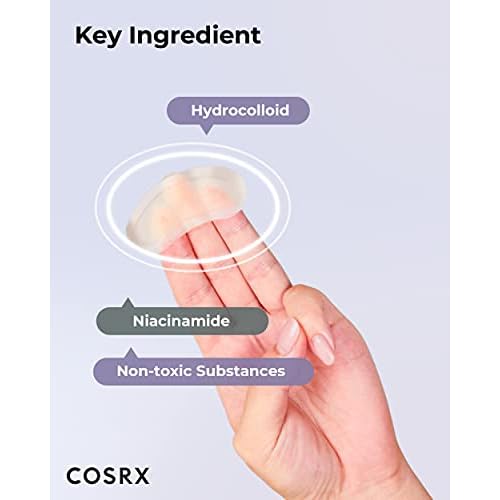 COSRX Master Patch Intensive | Oval-Shaped Hydrocolloid Pimple Patch with Tea Tree Oil & Salicylic Acid | Quick & Easy Blemish, Zit, Spot Treatment (10 Patches (X-Large), 10, Count)