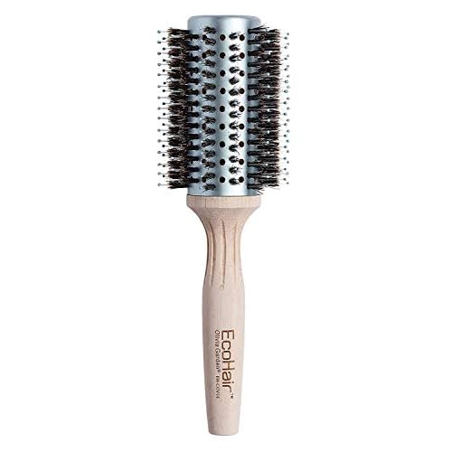 Olivia Garden EcoHair Bamboo Brush - Eco-Friendly Boar Bristles for Shine & Frizz Control