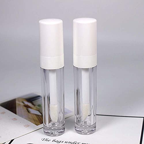 COSIDEA 14 pcs empty 8ml big wand lip gloss tube concealer tube packing (white)