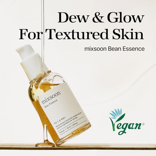 mixsoon] Bean Essence 1.69 fl. oz / 50 ml + Bean Cream 1.69 fl oz/ 50ml, 2 Piece Set