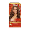 Exotic Shine Hair Color by Creme of Nature, 7.3 Medium Warm Brown, with Argan Oil from Morocco, 1 Application