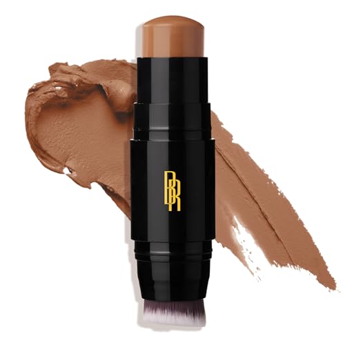 Black Radiance Color Perfect Foundation Stick with Soft Brush Applicator Duo ? Buildable, Blendable Versatile Pigment-Rich Formula - Beautiful Bronze