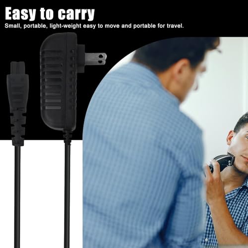 Replacement Charger for Remington Shaver PR1240 PR1250 PR1260 PR1270 PR1285 PR1340 PR1342 PR1360 PR1362 PR1385 PR1387, 5V Trimmer Charging Cord for Remington Razor