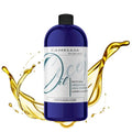 Dr Joe Lab Japanese Camellia Seed Oil - Pure, Unrefined, Cold Pressed, Non-GMO Bulk Carrier - 32 oz - for Skin, Hair, Nails, Body, Facial Hair - Hydrating Moisturizing Vegan - Packaging May Vary