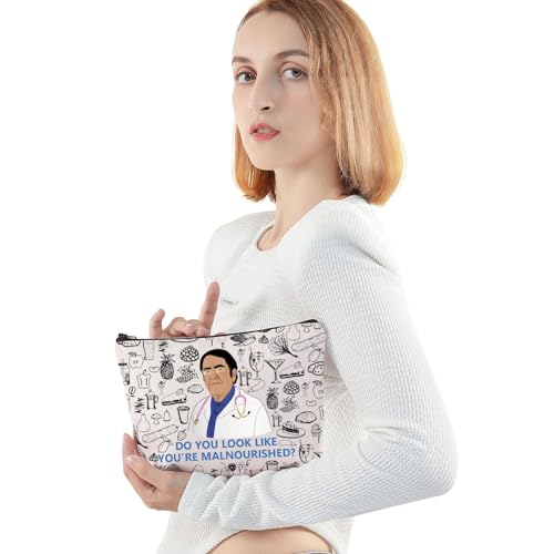 JNIAP Dr Now Makeup Bag Dr.Now Merchandise Do You Look Like You're Malnourished Dr Now Gifts (Do you look mb)