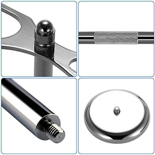 Premium Razor and Shaving Brush Stand Safety Razor Double-Sided Holder