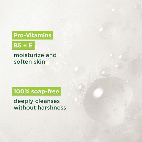 Simple Kind To Skin Moisturizing Face Wash - Facial Cleanser with Vitamin B5 and E - Removes Oil, Dirt, and Other Impurities - Sulfate Free - 6 pc