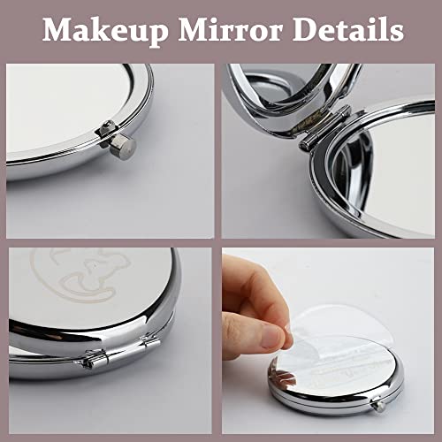 TGBJE Lion Quote Pocket Mirror Remeber Lions Gift for Her (Remember Mirror)