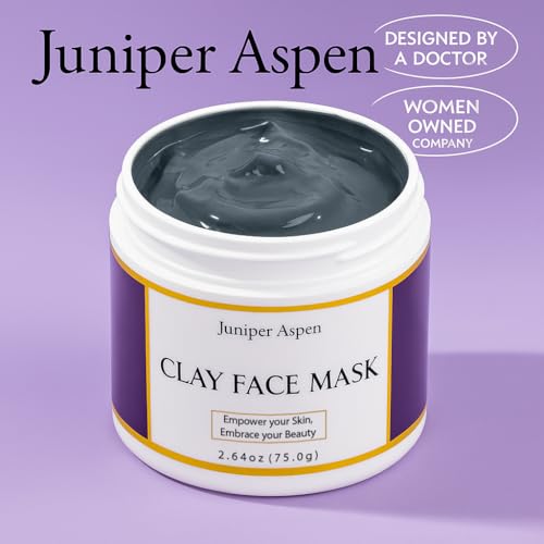 Kaolin Clay Face Mask for Oily Skin ? Deep Pore Cleanser, Oil Control & Detox, Natural Clay Facial Mask for Women & Men ? Hydrating & Softening Skincare Treatment