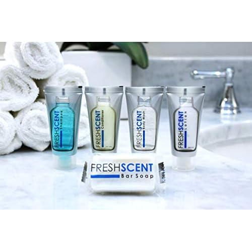 Freshscent Lotion 1oz (200 Pack) Hotel Travel Size, Bulk Amenities and Toiletries for Hospitality