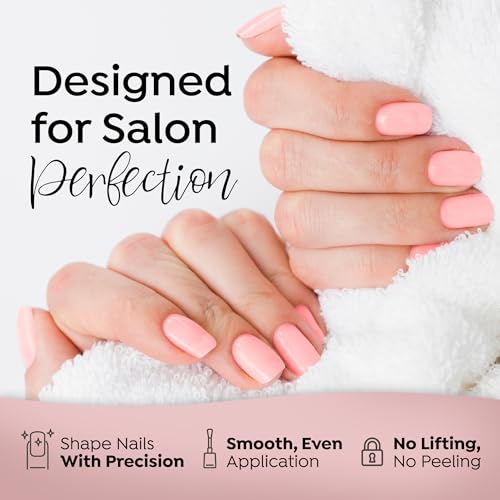 Tones Pro Acrylic Nail Powder, Cover Pink (Soft Nude Pink), (8.5 Fl Oz) - Long-Lasting & Non-Yellowing Polymer for Salon Quality Nail Extensions & 3D Art