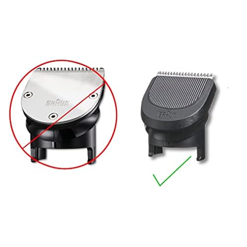 Braun Replacement #1 Fix Comb for Plastic Blade Version, Types 5513, 5514, 5515, 5541
