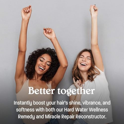 Malibu C Mini Rehab Hard Water Wellness - Contains 2 Strand Nourishing Remedy Packets - Removes Deposits & Impurities from Hair