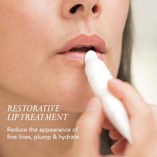 Kat Burki Rose Hip Seed Lip Treatment with Hyaluronic Acid & Retinol, Glossy Moisturizing Balm Reduces the Appearance of Fine Lines, Plumps & Hydrates, 0.5 Fl Oz