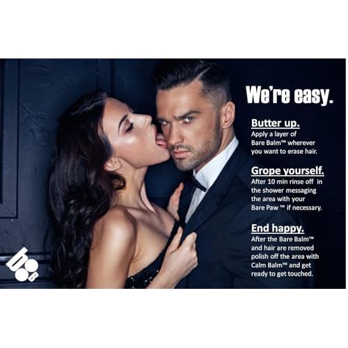 The Bare Pair Double Pro Pac King Kombo - Body Hair Management System (w/Exfoliating Glove)