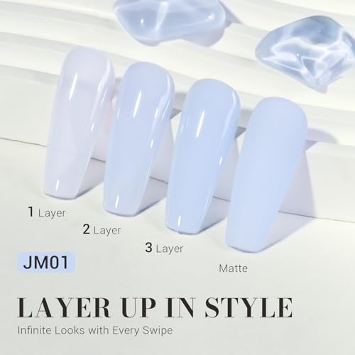 MelodySusie 2 in 1 Gel X Lamp with Jeweliver Gel Nail Polish
