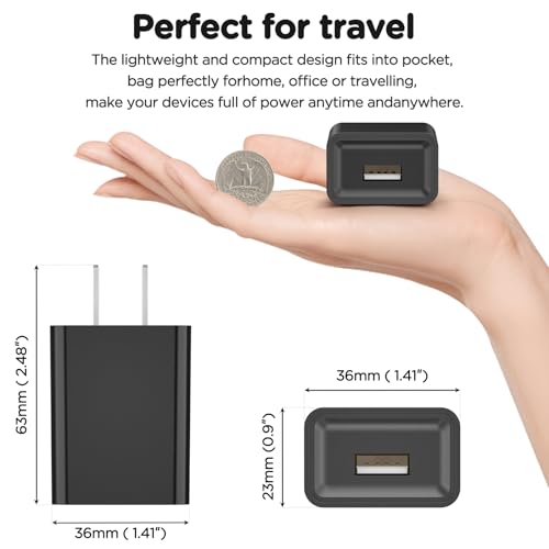 Oumida USB Wall Charger Adapter for Philips Shaver OneBlade 360, Norelco 2400 3000, Multigroom Series 5000 7000 9000, for One Blade QP2724 QP2834 QP1324 QP1924 Shaver & Trimmer - 5V USB Wall Charger