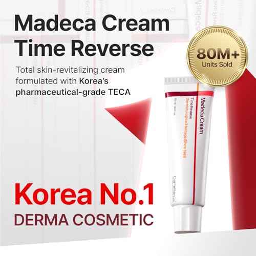 CENTELLIAN 24 Madeca Cream Time Reverse (Season7) (Time reverse (2ea), 1.69fl oz, Pack of 2) Advanced Fast-Absorbing & Nourishing Cream, Hydrates, Reduces Wrinkles, Korean Skin Care, Centella Asiatica
