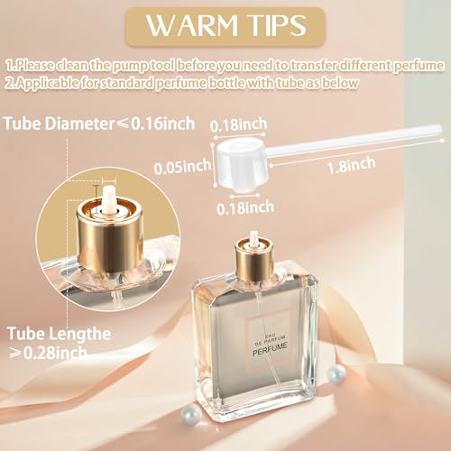 Honeydak 7 Pcs 20 ml Perfume Atomizer Cologne Travel Bottle, Refillable Perfume Portable Atomizer Bottle, Large Empty Sprayer Dispenser for Outgoing Twist Type Pocket Cologne Sprayer