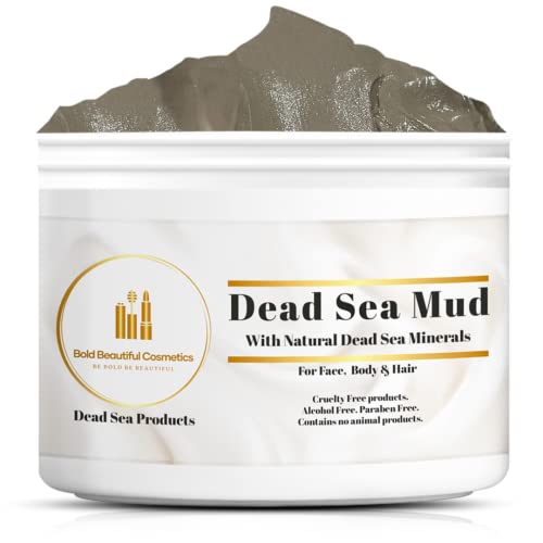 Dead Sea Mud Mask | Face Mask Skin Care | Made in Jordan | Deep Pore Cleanser Face | Natural Skincare for Women & Men | 7.05 oz
