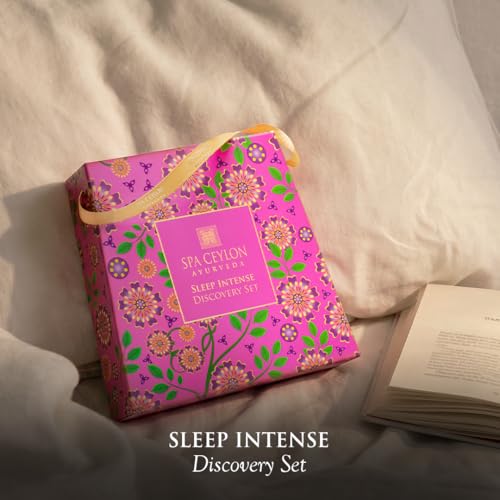 SPA CEYLON Sleep Intense Discovery Set | Ayurvedic Spa Kit for prepare for Sleep | Spa Set