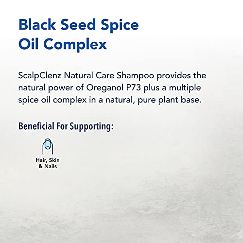 NORTH AMERICAN HERB & SPICE ScalpClenz Shampoo - 8 fl oz - Black Seed Oil Renew Formula - Hair & Scalp Support, Beautifies & Refreshes - Non-GMO (Pack of 2)