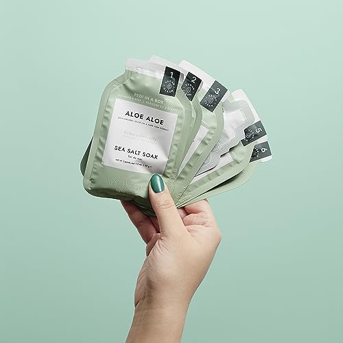 VOESH Pedi in Box Ultimate 6 Step- Ultimate Spa Pack- Intensive Foot Pack- At Home Pedi- Pedi in a Box- At Home Spa- DIY Spa- Pedicure- Pedi- DIY Pedi