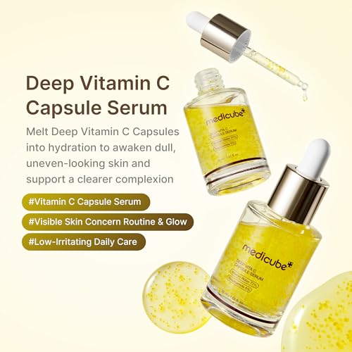 medicube Face & Body Cleansing Duo: Kojic Acid Turmeric Foam Cleanser and Brightening Body Wash | Gentle Exfoliating & Excess Sebum Care Routine