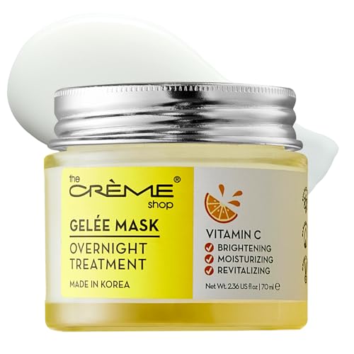 The Cr?me Shop Korean Skincare | Overnight Gel Mask for Moisturizing and Hydrating, Anti-Aging, Relief facial skin care - 2.36 oz (Vitamin C)