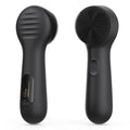 Silicone Face Scrubber, N?graCoola CLIE 2.0 Facial Cleansing Brush, Rechargeable, Waterproof Face Scrub Brush for Cleansing, Exfoliating, Massaging, Electric Facial Exfoliator for Women & Men - Black