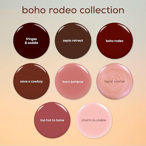 essie Nail Art Studio Jelly Gloss Nail Polish, Vegan, Boho Rodeo, Sheer Pink Nail Polish, Charm To Stable, 0.46 fl oz
