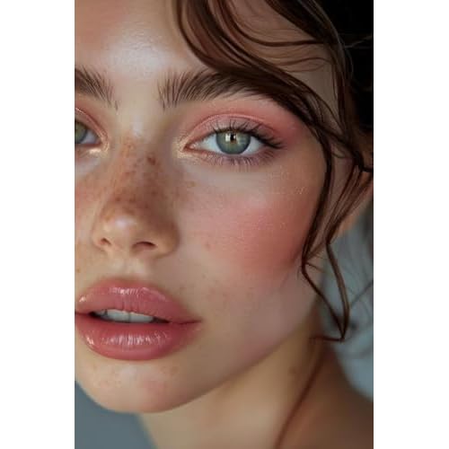 Ethereal Beauty - Mineral Veil Blush - Coral Desire - Semi Matt Finish, Ultra - Thin, Non - Powdery, Natural, Clean, Vegan 0.18 OZ.