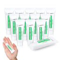 Travel Size Shaving Cream Bulk Pack of 50,Individually Wrapped 10ml/0.35fl oz Mini Disposable Shaving Cream in Bulk 1.2x2.9 inch Travel Size Toiletries Amenities for Guests,Homeless,Charity