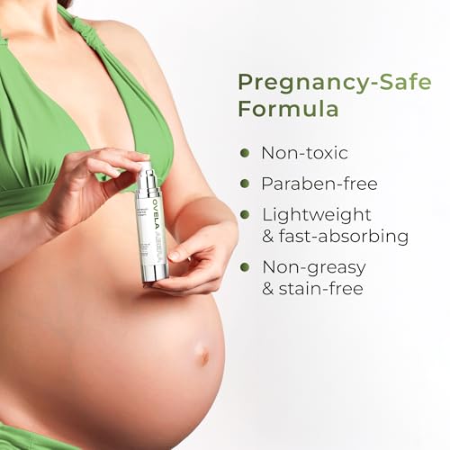 Abera Maternity Stretch Mark Cream for Pregnancy and Weight Fluctuations, Stretch Mark Treatment Pregnancy Must Haves, Deep Stretch Mark Removal