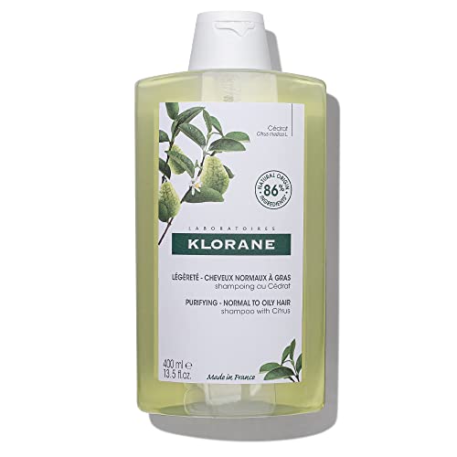 Klorane ? Purifying Shampoo with Citrus ? Clarifies & Detoxifies Hair & Scalp, Removes Buildup ? Silicone, Paraben & Sulfate Free ? 13.5 fl. oz.
