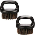 2-Pack Beard Brush for Men - Men's Beard Brush (Essential Tool For Professional Barbering & Grooming Services), Brush Neck Face Duster Brush for Hairdressing Salon Household