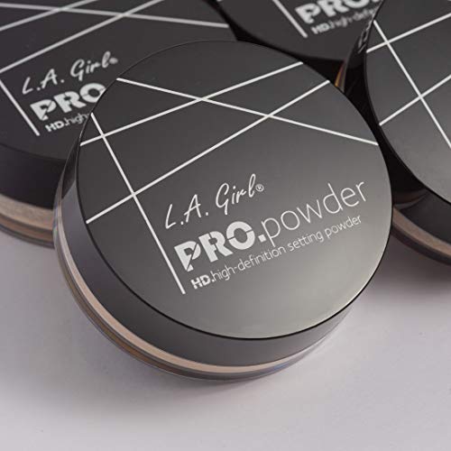 L.A. GIRL HD PRO Setting Powder - Banana Yellow (Pack of 2)