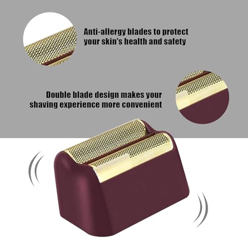 For wahl Shaver Foil Replacement, Compatible with wahl Shaver Super Close Replacement Foil Head for Shaver 07031-100, 07043 (Red 1PACK)