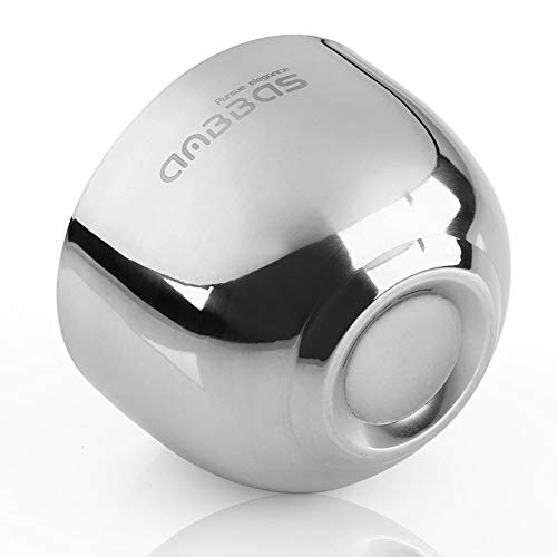 Anbbas Shaving Brush Synthetic Badger Hair Wood Handle,Stainless Steel Shaving Stand and Bowl,Perfect for Men Wet Shave