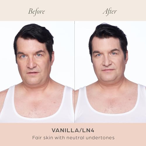PUR Beauty 4-in-1 Love Your Selfie Foundation & Concealer - Longwear Full Coverage Liquid Makeup Foundation with Hydrating Blend for Refined-Looking, Natural Beauty Glow, Skin Texture & Tone