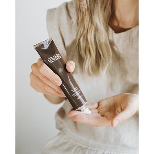 Colleen Rothschild Beauty Restorative Hand Cream for Dry Cracked Hands & Cuticles - Softens & Reduces Age Spots w/ Shea Butter - Moisturizing, Non-Greasy Hand Cream for Women & Men, 73ml (2.5 fl oz)