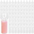 120PCS 2 Oz Clear Plastic Empty Bottles, Plastic Squeeze Bottle with Flip Cap, Refillable Portable Travel Size Bottles Bulk for Shampoo, Lotions, Liquid Body Soap