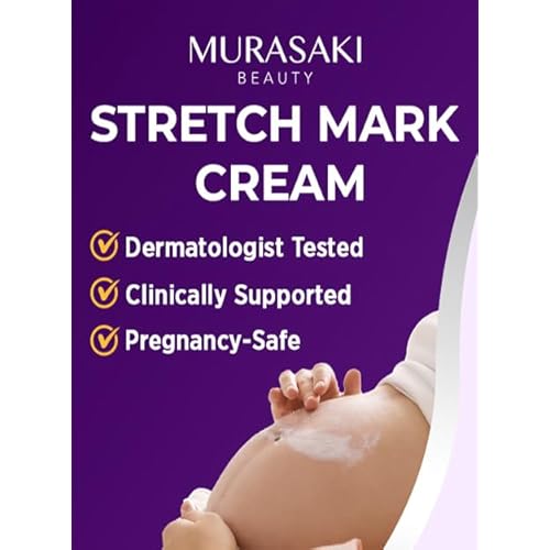 Stretch Mark Cream Prevention for Pregnancy - Maternity Cream for Stretch Marks Removal | Nourishing Formula ? Prevents Stretch Marks & Improves Elasticity - 4 oz (120g) (2 Pack)